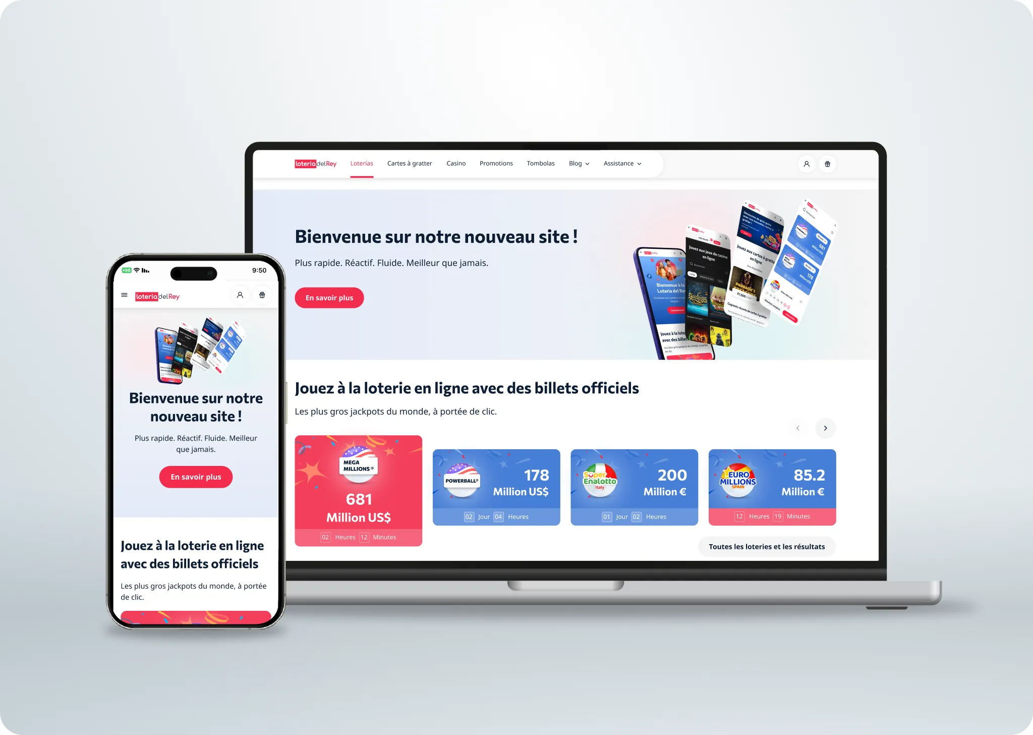 Améliorez votre expérience de loterie en ligne avec notre tout nouveau site !