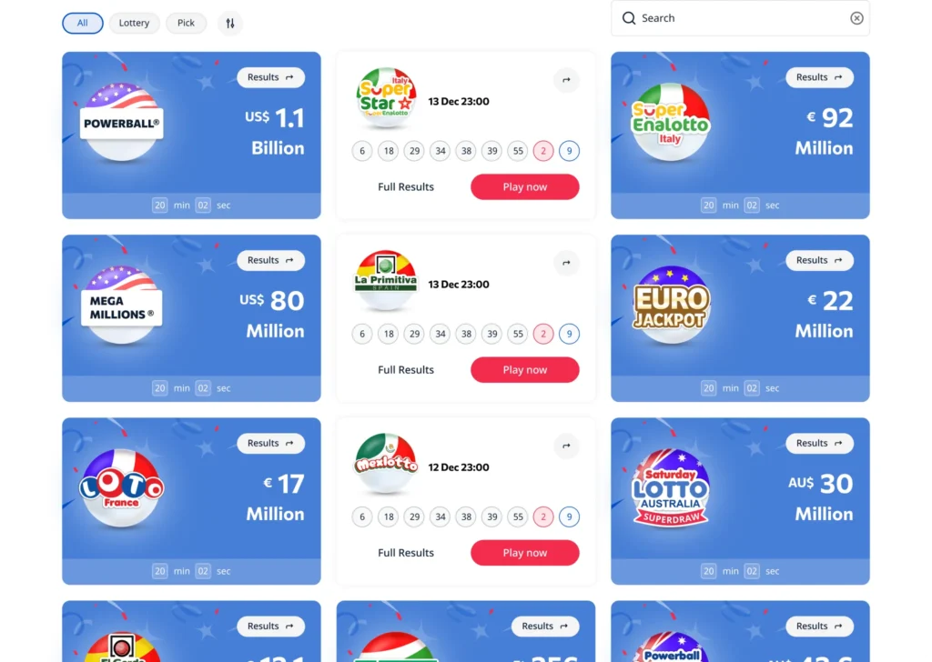 Lottery Results at Your Fingertips Lottery Results at Your Fingertips